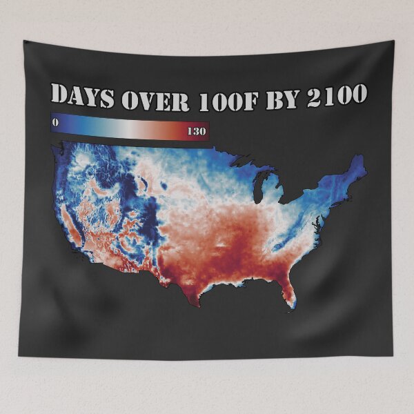 Item preview, Climate Change: I bet you thought climate change wouldn't happen to you, in patriotic  designed and sold by DreamingBeetle.