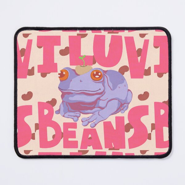 Item preview, I LUV BEANS FROG designed and sold by Ines Helsen.