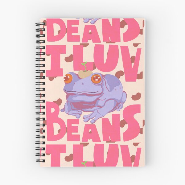 Item preview, I LUV BEANS FROG designed and sold by Ines Helsen.