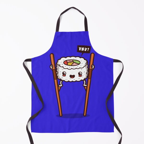 Item preview, Funny Kawaii Sushi On Stilts Cartoon designed and sold by BoggsNicolasArt.
