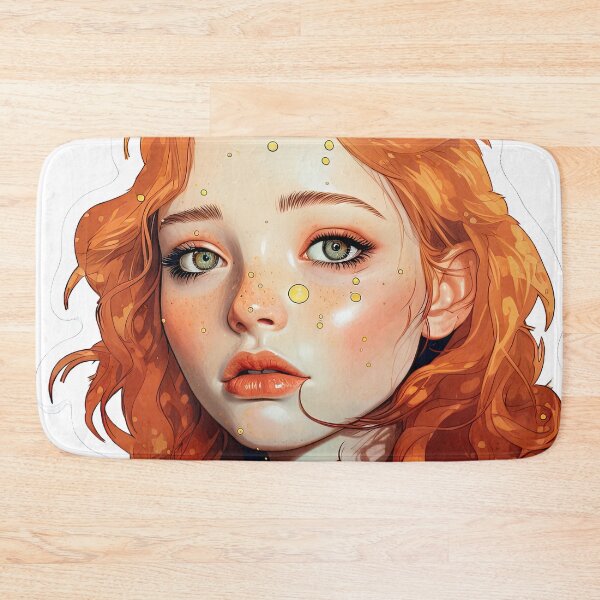 Item preview, Girl with freckles designed and sold by abmkf.