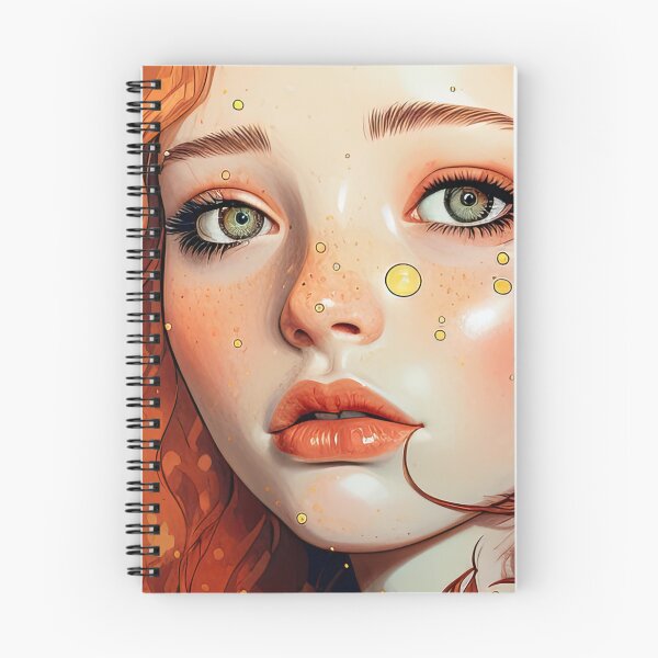 Item preview, Girl with freckles designed and sold by abmkf.