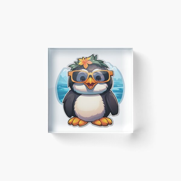 Item preview, penguin lover Sticker designed and sold by EnigmaStitcher.