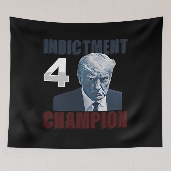 Item preview, Trump mugshot - Indictment Champion designed and sold by Streanin.