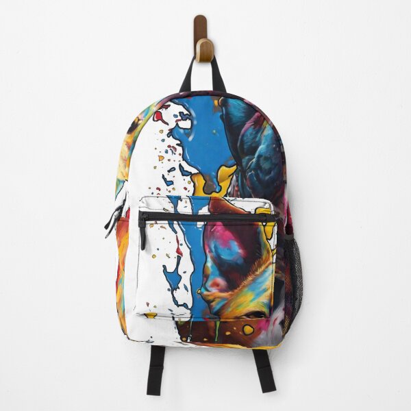 Item preview, The graffiti artist used bold, vibrant colors to create a splash of color on the wall. designed and sold by Best-Art-32.