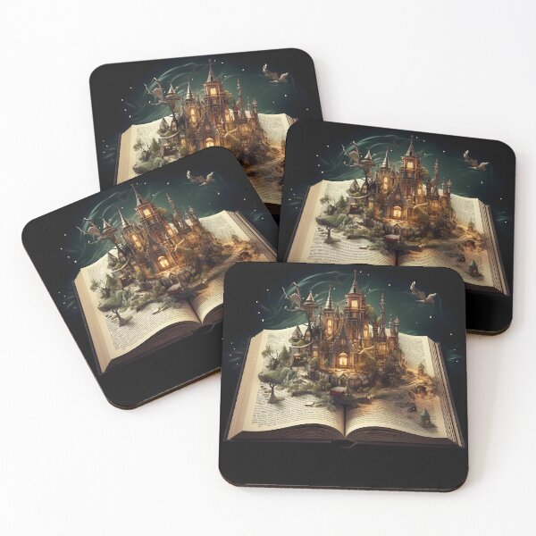 Item preview, Open Book Fantasy Castle designed and sold by dcrc.