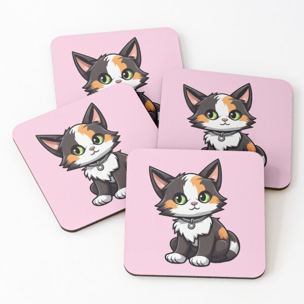 Item preview, Whiskered Charm: Adorable Calico Cat Artistry designed and sold by AlienSkinEyes.