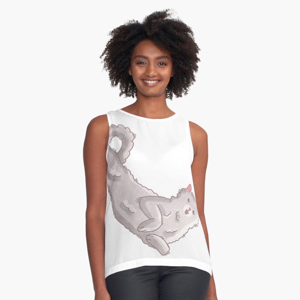 Item preview, Sleeveless Top designed and sold by FelineEmporium.