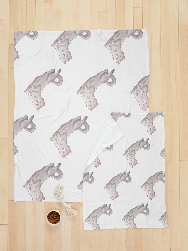 Thumbnail 5 of 6, Pet Blanket, White american curl designed and sold by FelineEmporium.