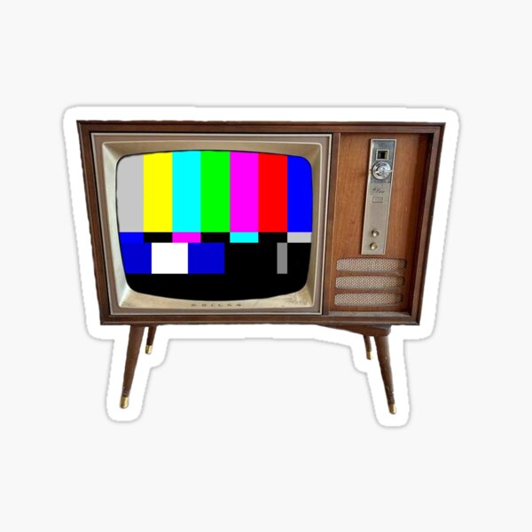 Item preview, Vintage Television, Tube TV, Sign Off Screen, Old School, Vintage, Retro designed and sold by BubbaCommerce.