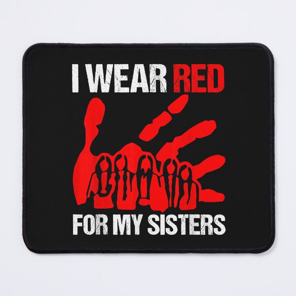 Item preview, My Sister Native American Stop MMIW Red Hand designed and sold by mainana78.