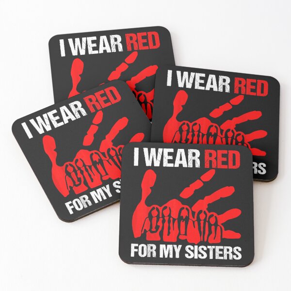 Item preview, My Sister Native American Stop MMIW Red Hand designed and sold by mainana78.