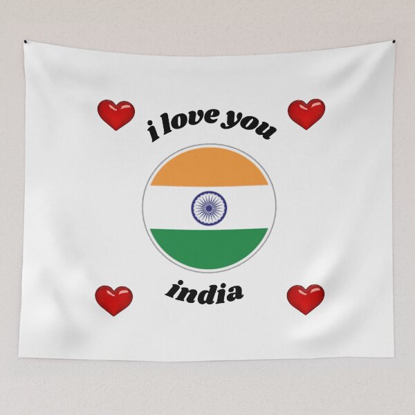 Aperçu de l'œuvre flag india créée et vendue par CARANIACLS.