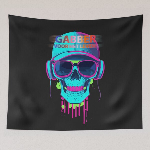 Item preview, Gabber voor het leven! - For life - Hardcore Apparel for Hardcore Fans designed and sold by PosiPrints.