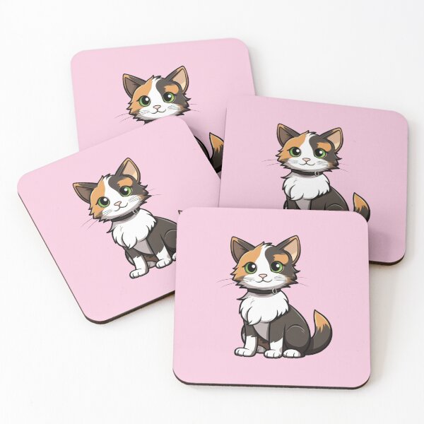 Item preview, Whiskered Charm: Adorable Calico Cat Artistry designed and sold by AlienSkinEyes.