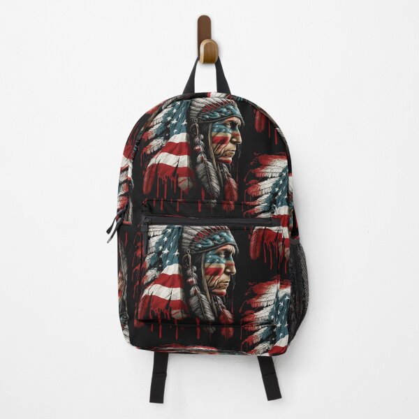 Item preview, Native American Indian Tribes American USA Flag designed and sold by mainana78.