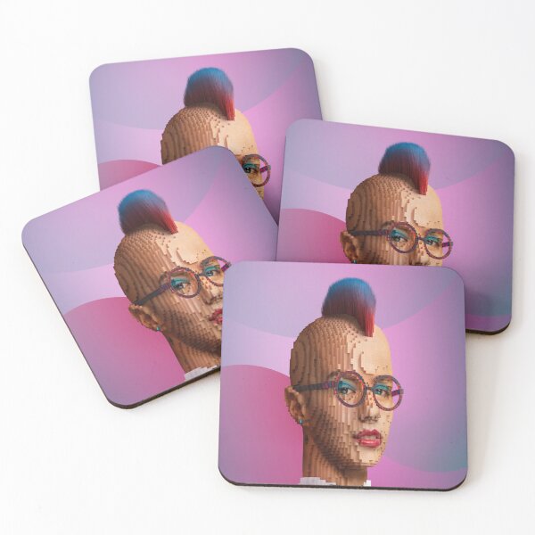 Item preview, Dimensional Portraits: Exploring Geometric Artistry on Faces and Heads designed and sold by TonalTryst.