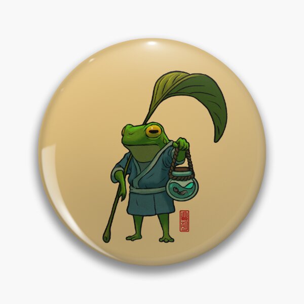 Item preview, a frog and his son cute father and son artwork designed and sold by DingHuArt.