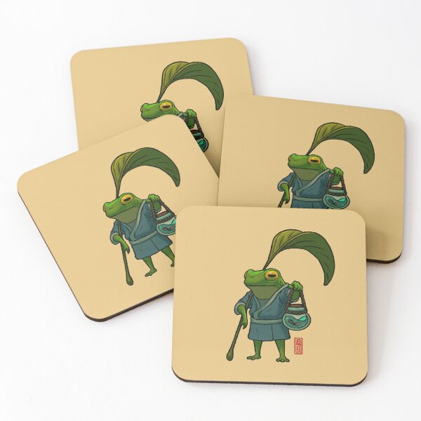 Item preview, a frog and his son cute father and son artwork designed and sold by DingHuArt.