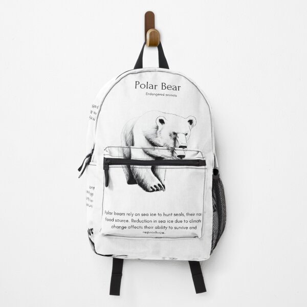Item preview, Save Polar Bear - Endandered Species designed and sold by IguaranDesign.