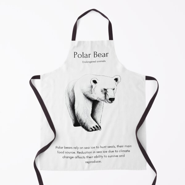 Item preview, Save Polar Bear - Endandered Species designed and sold by IguaranDesign.