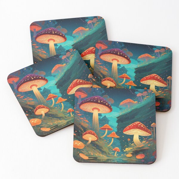 Item preview, Valley Of Mushrooms designed and sold by Anammack.
