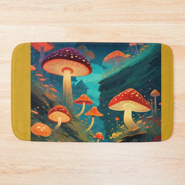 Item preview, Valley Of Mushrooms designed and sold by Anammack.