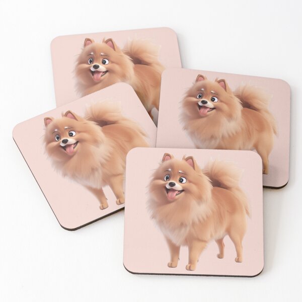 Item preview, Animated Pomeranian in 3D Style - (Pomeranian) designed and sold by ChickNickStudio.