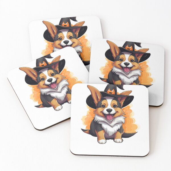 Item preview, Pumpkin Corgi Halloween Cute Corgi in Pumpkin Costume designed and sold by ArtFromBeyond.