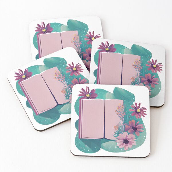 Item preview, Pink Book and Colorful Flower designed and sold by TereniaBP.