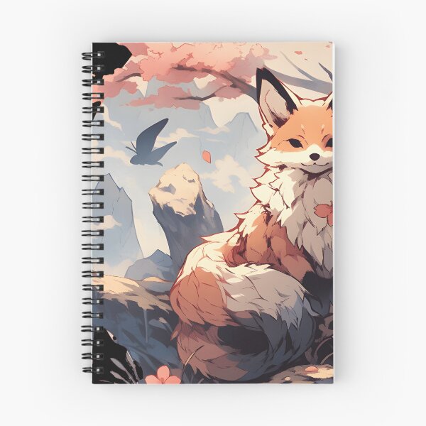 Item preview, Japanese Fox Kitsune designed and sold by Yana Grech.