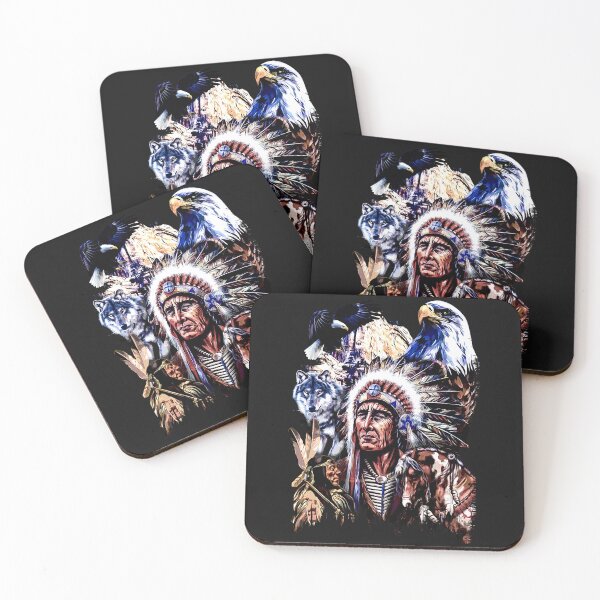 Item preview, American Indigenous Art Native Indian Headdress designed and sold by mainana78.