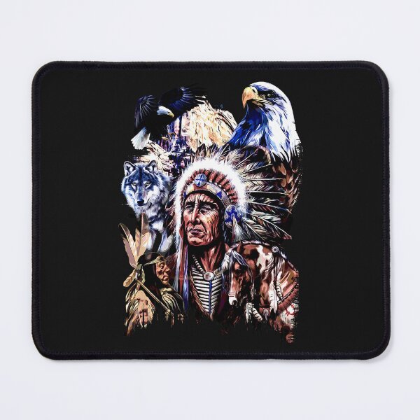 Item preview, American Indigenous Art Native Indian Headdress designed and sold by mainana78.