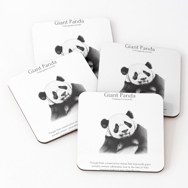 Item preview, Panda Bear - Endandered Species designed and sold by IguaranDesign.