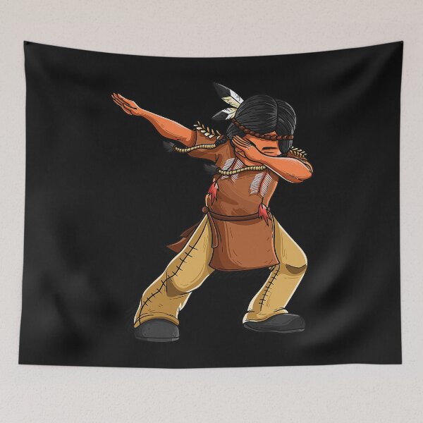 Item preview, Dabbing Indian Funny Cute Native American Dance Dab designed and sold by mainana78.