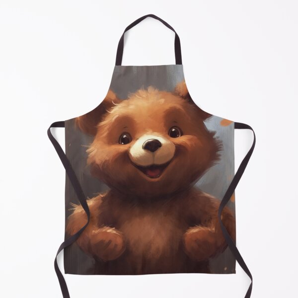 Item preview, A cute and cuddly brown bear with a really nice smile designed and sold by InfigoArt.