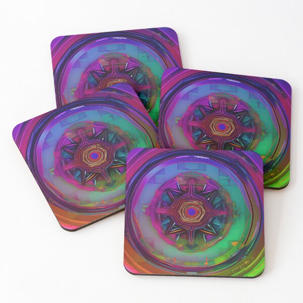 Item preview, Geometric Neon 05  - Vibrant Circles designed and sold by Artekinium.