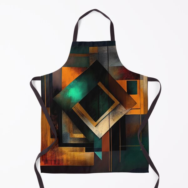 Item preview, Colourful Shapes Abstract Art Painting. Shape Chaos 4 designed and sold by YOTA-ART.