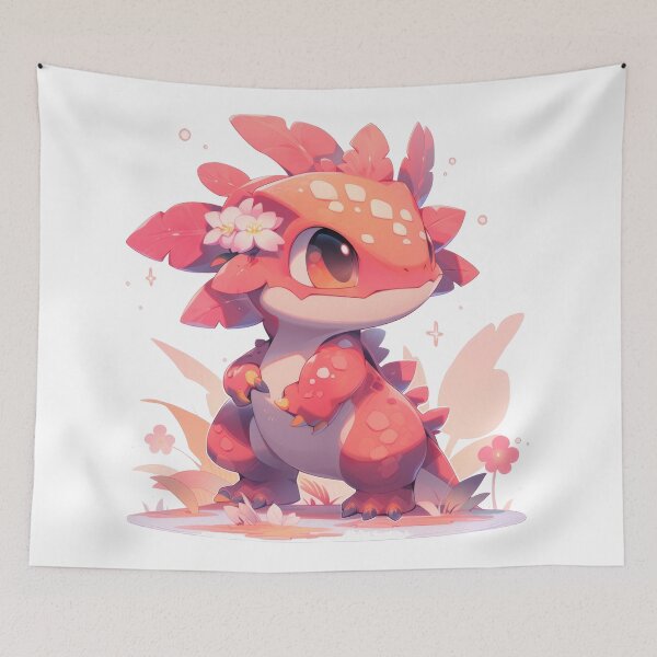 Item preview, Amphibian Euphoria: The Axolotl Adventure designed and sold by KaleidoKiosk.