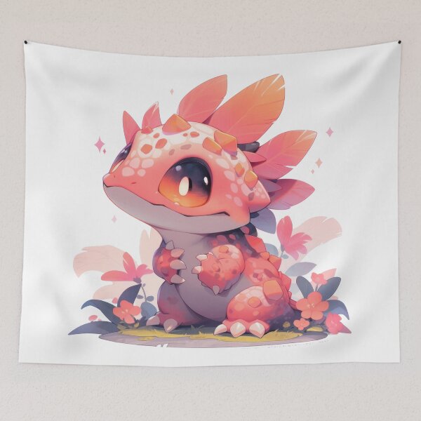 Item preview, Amphibian Euphoria: The Axolotl Adventure designed and sold by KaleidoKiosk.