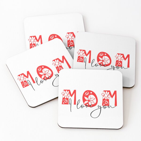 Item preview, MOM - I LOVE YOU designed and sold by cipoprimo.