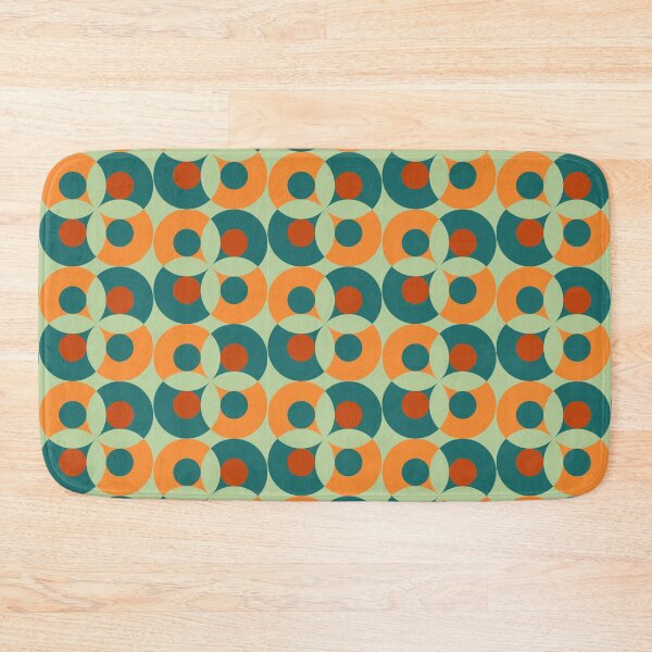 Item preview, green and orange circle pattern designed and sold by ichirochen.