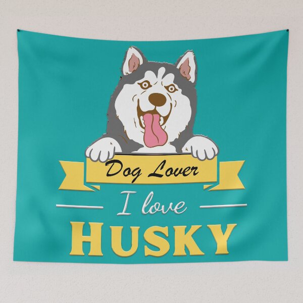 Item preview, Cool Husky Classic T-Shirt designed and sold by innovoart.