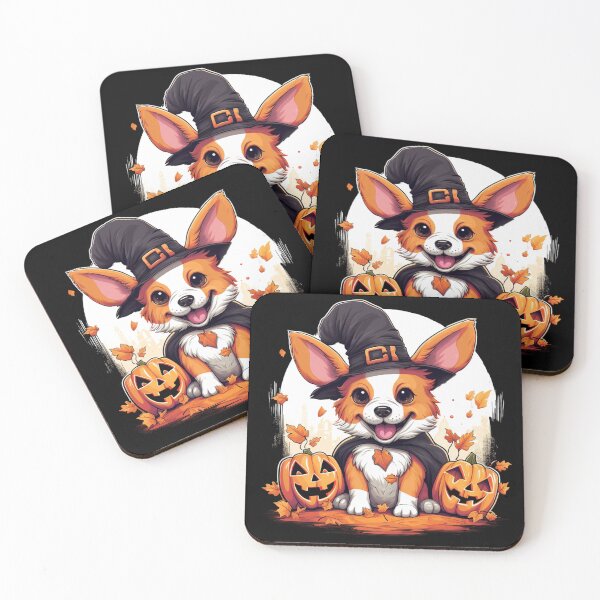 Item preview, Pumpkin Corgi Halloween Cute Corgi in Pumpkin Costume designed and sold by ArtFromBeyond.