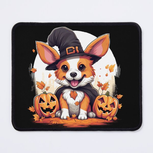 Item preview, Pumpkin Corgi Halloween Cute Corgi in Pumpkin Costume designed and sold by ArtFromBeyond.