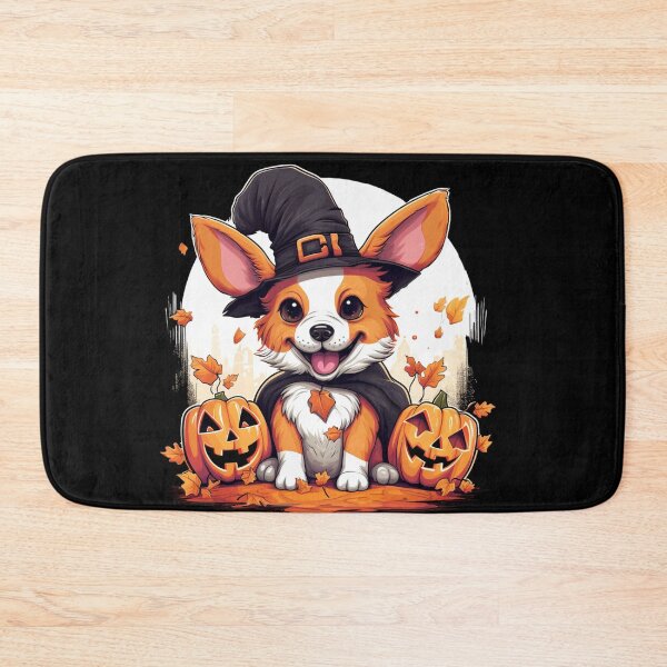 Item preview, Pumpkin Corgi Halloween Cute Corgi in Pumpkin Costume designed and sold by ArtFromBeyond.