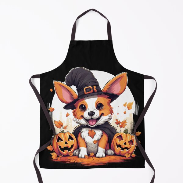 Item preview, Pumpkin Corgi Halloween Cute Corgi in Pumpkin Costume designed and sold by ArtFromBeyond.
