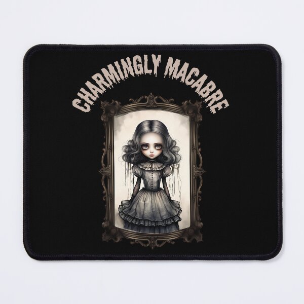 Item preview, Carmingly macabre mystery gothic doll in mirror designed and sold by CleanDecor.