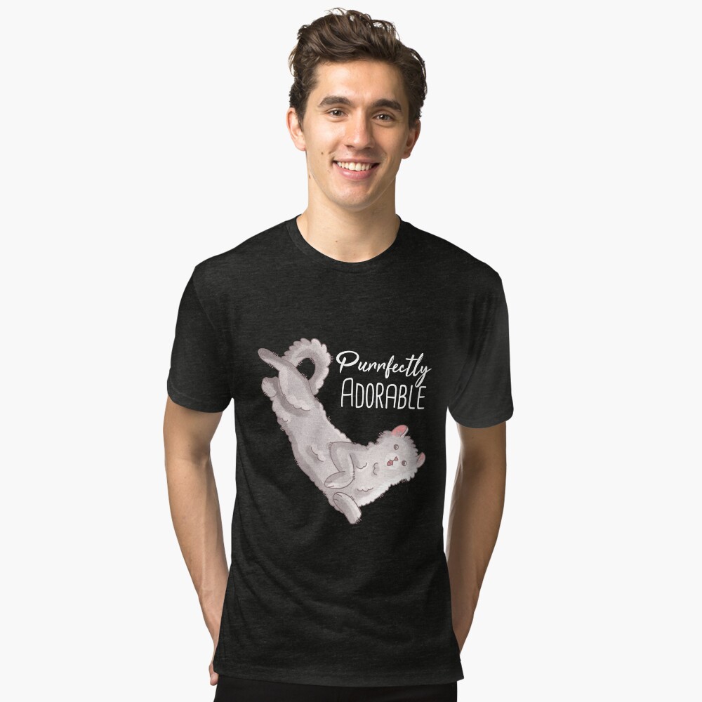 Item preview, Tri-blend T-Shirt designed and sold by FelineEmporium.