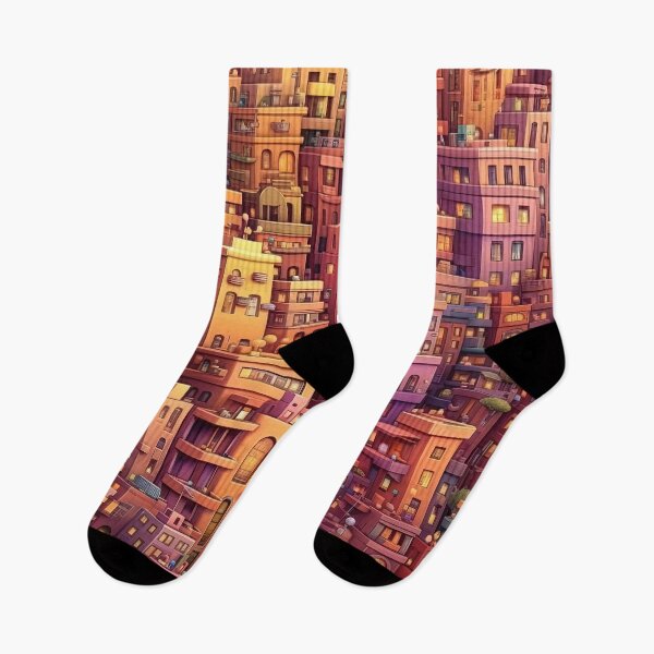 Item preview, Big City Life Illustration. Colourful Urban Art. 1 designed and sold by YOTA-ART.